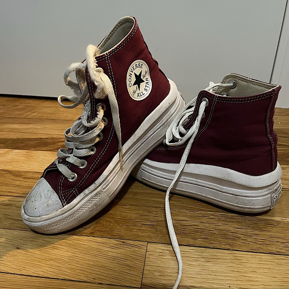 Converse sz.7 maroon